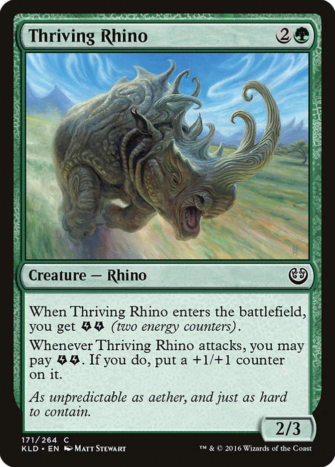 Thriving Rhino [Kaladesh] - The Mythic Store | 24h Order Processing