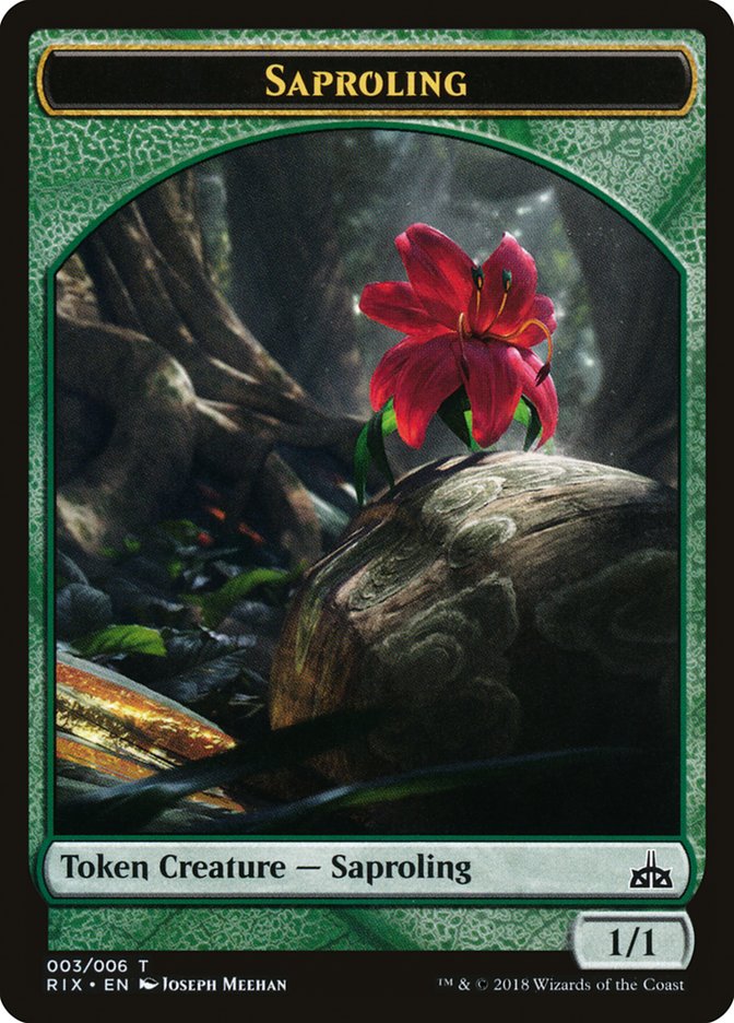 Saproling Token [Rivals of Ixalan Tokens] - The Mythic Store | 24h Order Processing