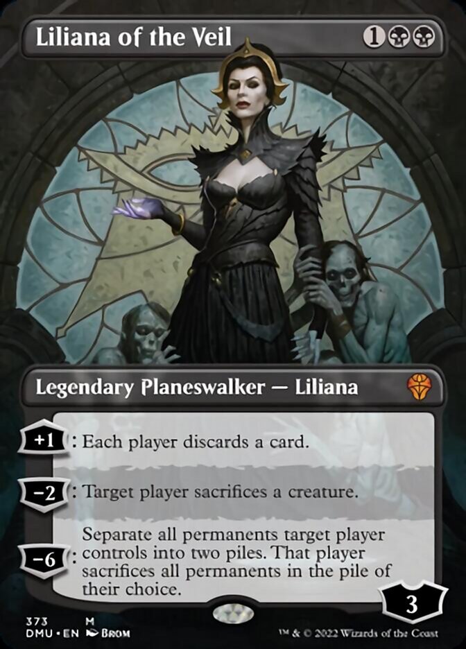 Liliana of the Veil (Borderless) [Dominaria United] - The Mythic Store | 24h Order Processing