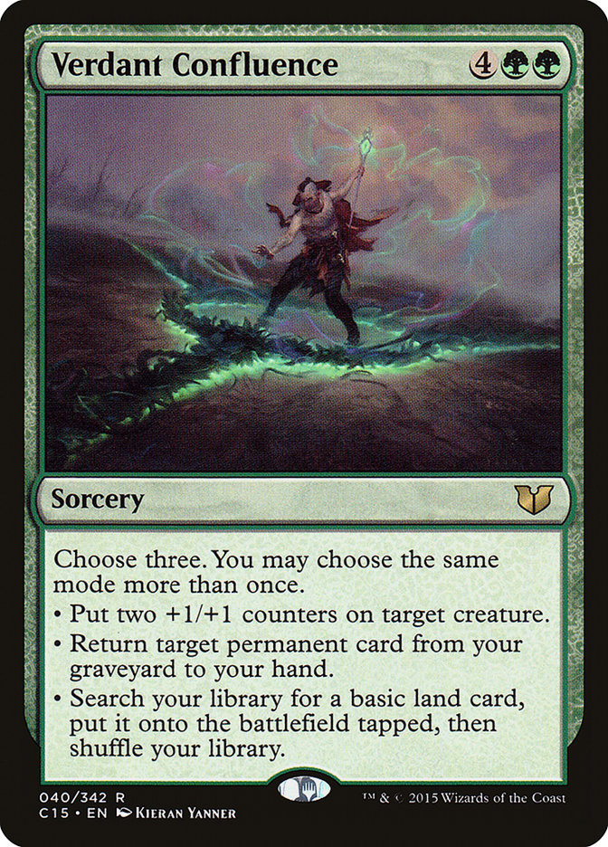 Verdant Confluence [Commander 2015] - The Mythic Store | 24h Order Processing