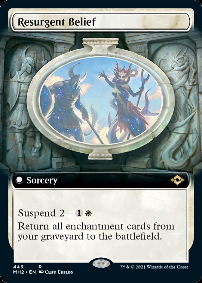 Resurgent Belief (Extended Art) [Modern Horizons 2] - The Mythic Store | 24h Order Processing
