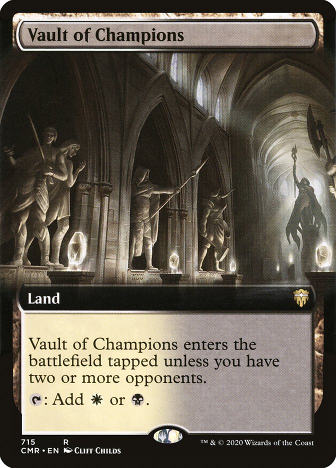 Vault of Champions (Extended Art) [Commander Legends] - The Mythic Store | 24h Order Processing
