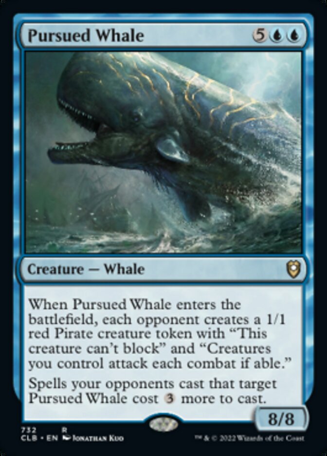 Pursued Whale [Commander Legends: Battle for Baldur's Gate] - The Mythic Store | 24h Order Processing