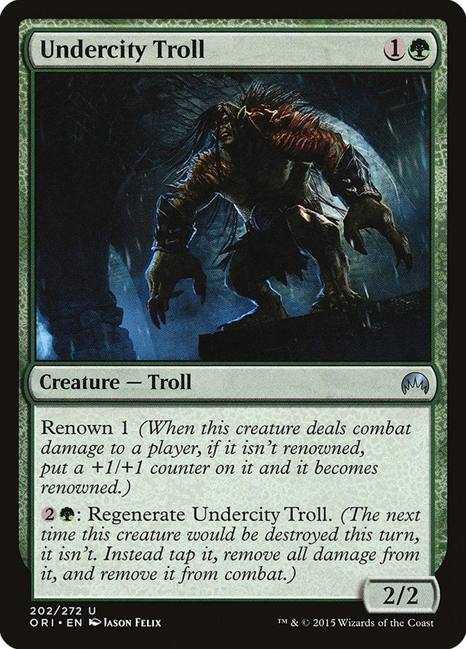 Undercity Troll [Magic Origins] - The Mythic Store | 24h Order Processing