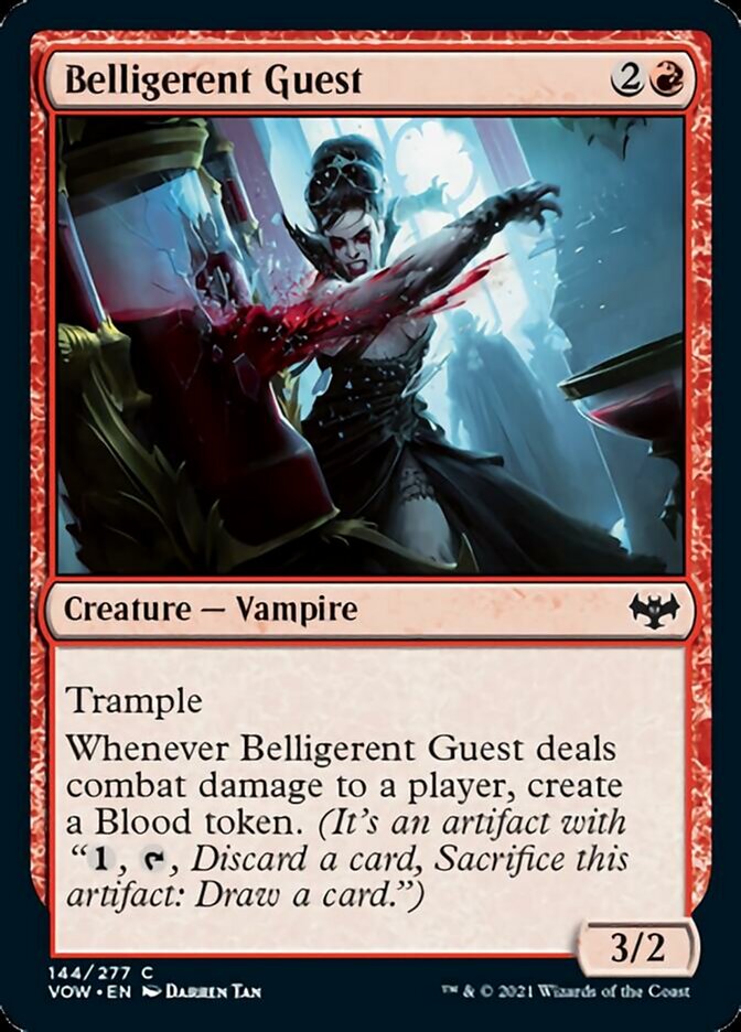 Belligerent Guest [Innistrad: Crimson Vow] - The Mythic Store | 24h Order Processing