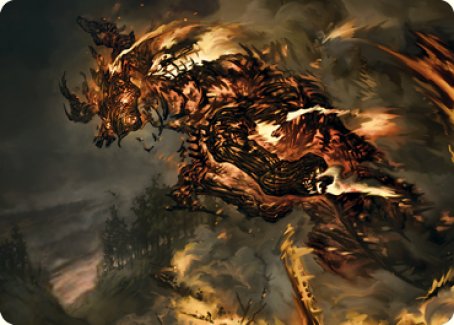 Pyre Spawn Art Card [Innistrad: Crimson Vow Art Series] - The Mythic Store | 24h Order Processing