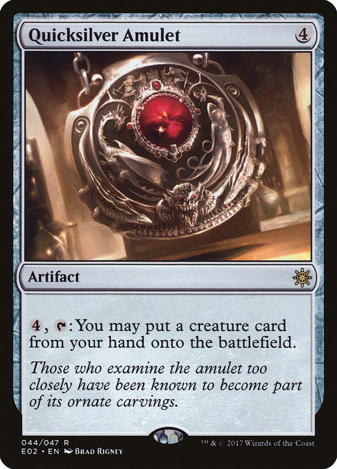 Quicksilver Amulet [Explorers of Ixalan] - The Mythic Store | 24h Order Processing