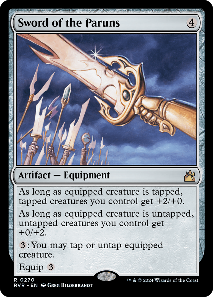 Sword of the Paruns [Ravnica Remastered] - The Mythic Store | 24h Order Processing