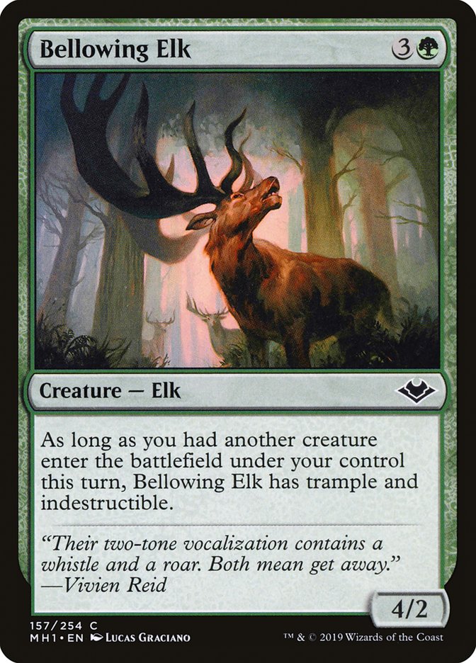 Bellowing Elk [Modern Horizons] - The Mythic Store | 24h Order Processing