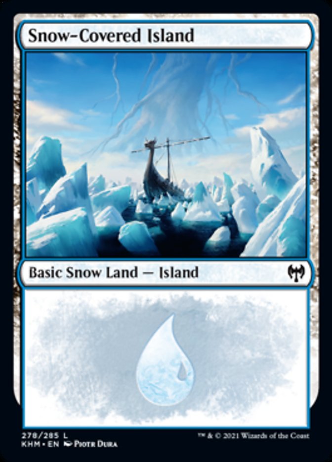 Snow-Covered Island (278) [Kaldheim] - The Mythic Store | 24h Order Processing
