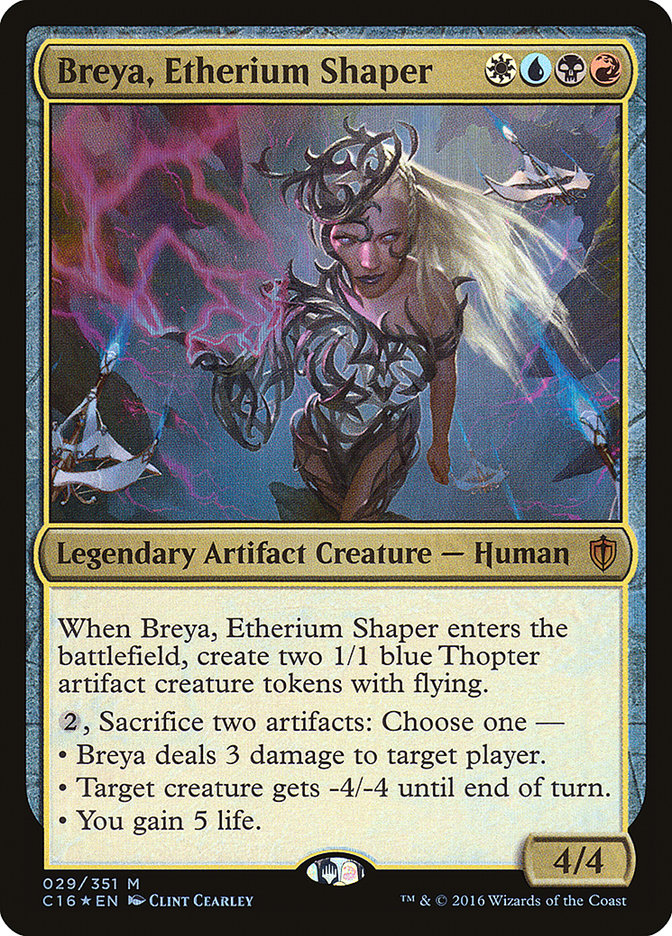 Breya, Etherium Shaper [Commander 2016] - The Mythic Store | 24h Order Processing