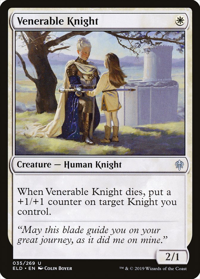 Venerable Knight [Throne of Eldraine] - The Mythic Store | 24h Order Processing