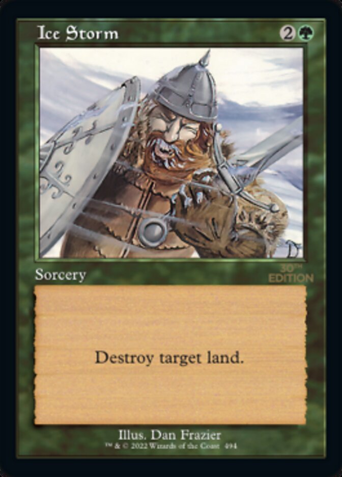 Ice Storm (Retro) [30th Anniversary Edition] - The Mythic Store | 24h Order Processing