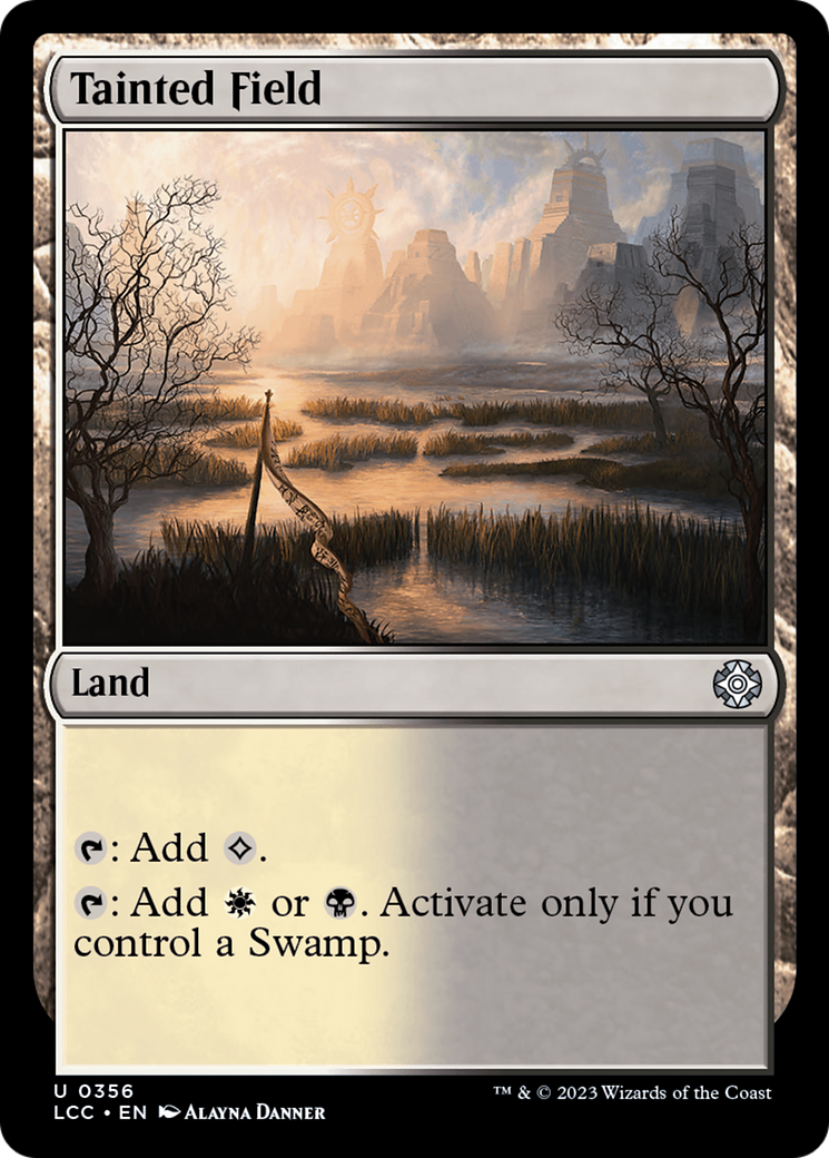 Tainted Field [The Lost Caverns of Ixalan Commander] - The Mythic Store | 24h Order Processing