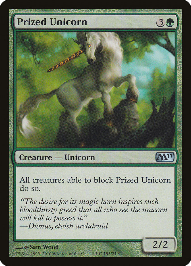 Prized Unicorn [Magic 2011] - The Mythic Store | 24h Order Processing