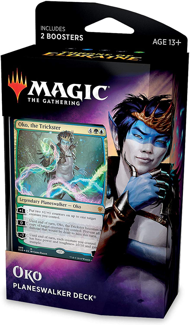 Throne of Eldraine Planeswalker Deck - Oko, The Trickster - The Mythic Store | 24h Order Processing