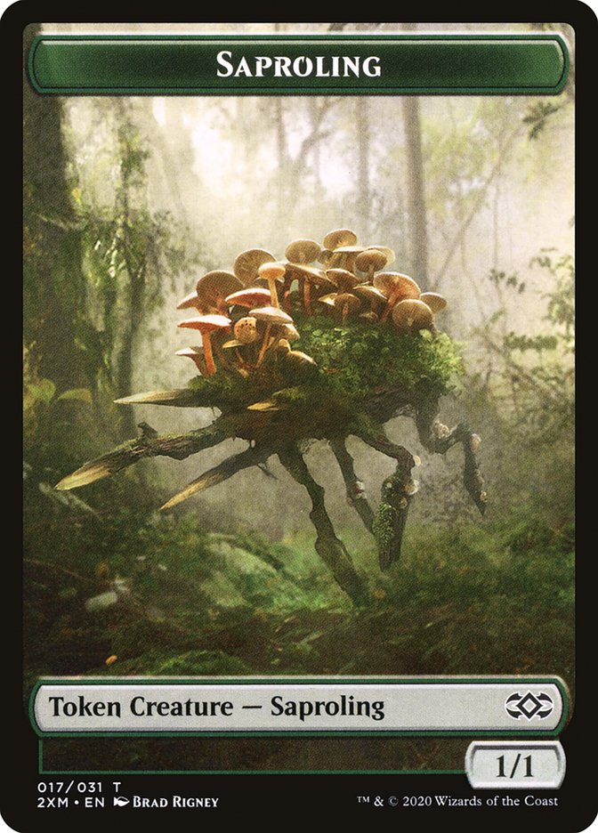 Angel // Saproling Double-Sided Token [Double Masters Tokens] - The Mythic Store | 24h Order Processing