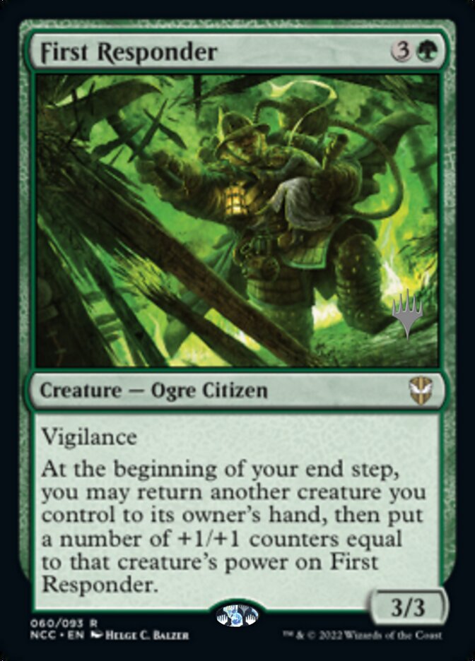 First Responder (Promo Pack) [Streets of New Capenna Commander Promos] - The Mythic Store | 24h Order Processing