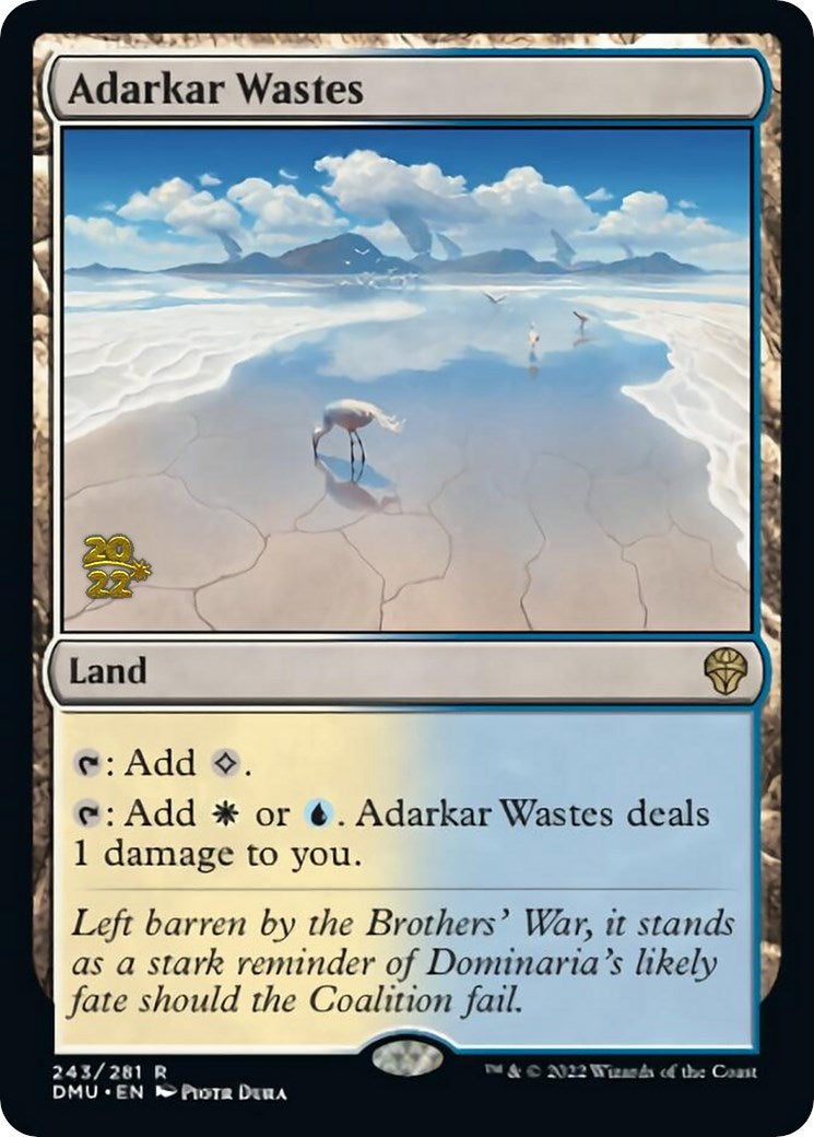 Adarkar Wastes [Dominaria United Prerelease Promos] - The Mythic Store | 24h Order Processing