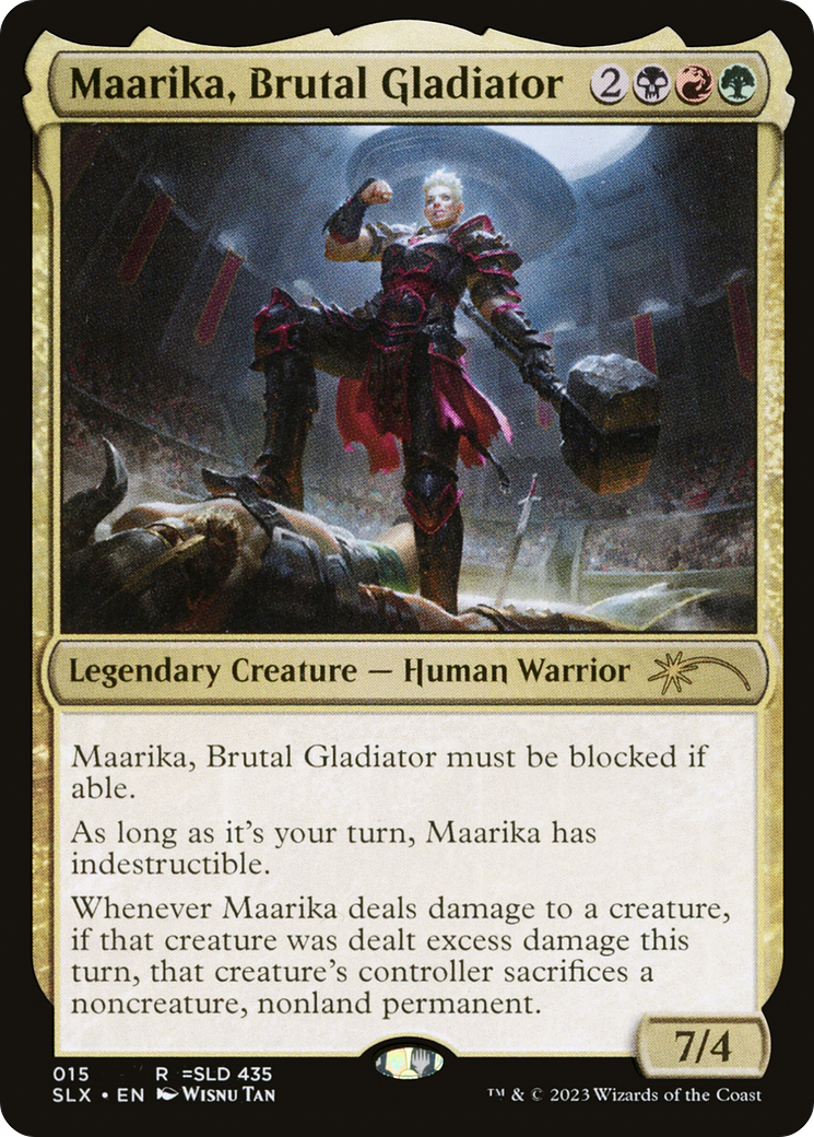 Maarika, Brutal Gladiator [Secret Lair: Universes Within] - The Mythic Store | 24h Order Processing