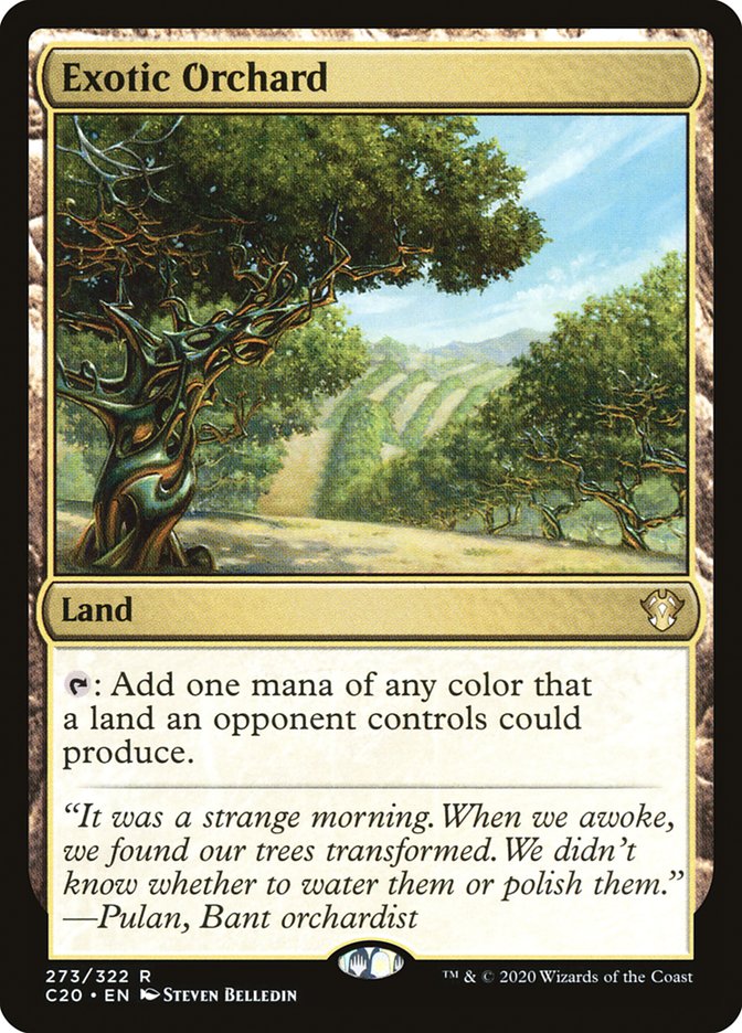 Exotic Orchard [Commander 2020] - The Mythic Store | 24h Order Processing