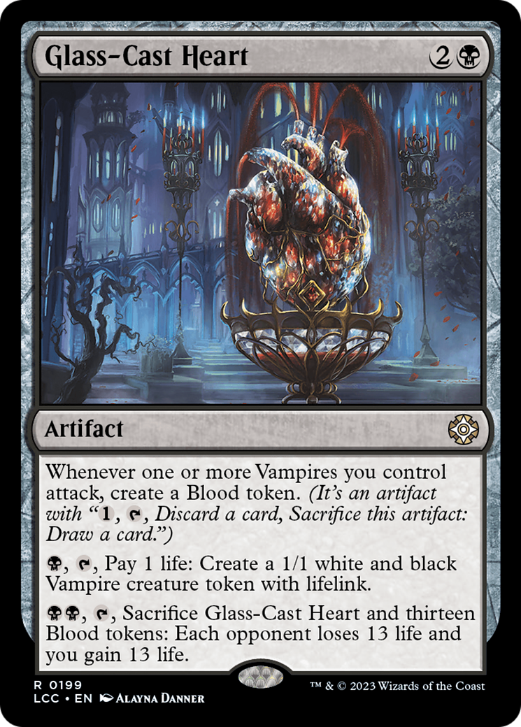 Glass-Cast Heart [The Lost Caverns of Ixalan Commander] - The Mythic Store | 24h Order Processing