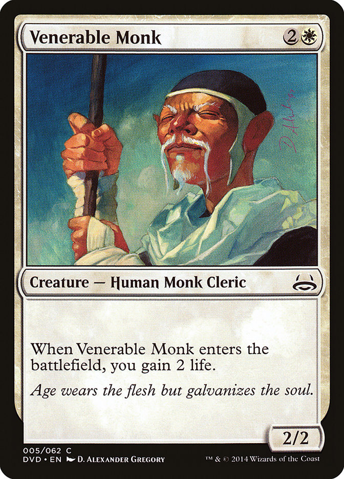 Venerable Monk (Divine vs. Demonic) [Duel Decks Anthology] - The Mythic Store | 24h Order Processing