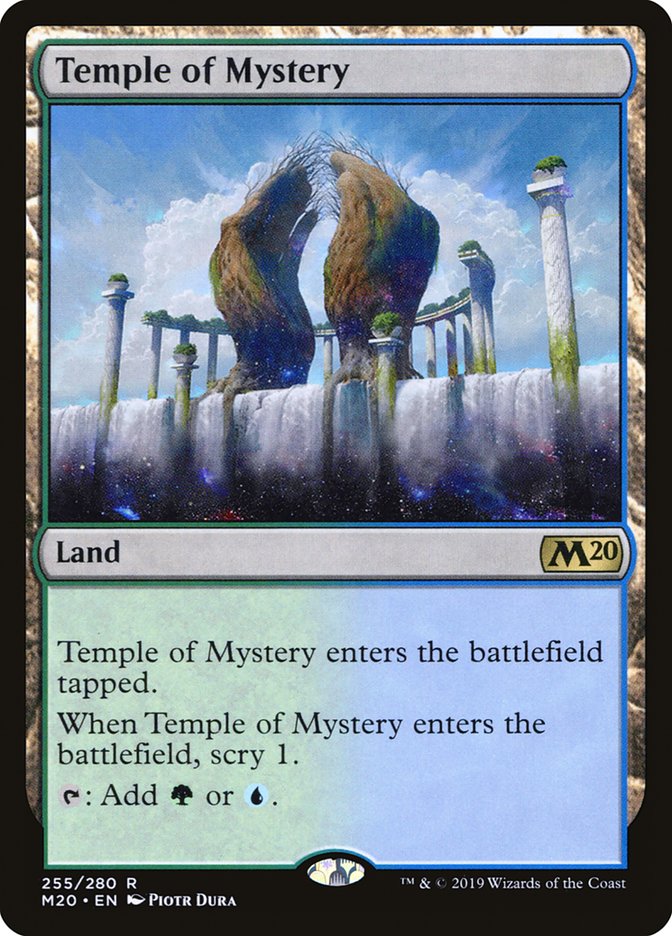 Temple of Mystery [Core Set 2020] - The Mythic Store | 24h Order Processing