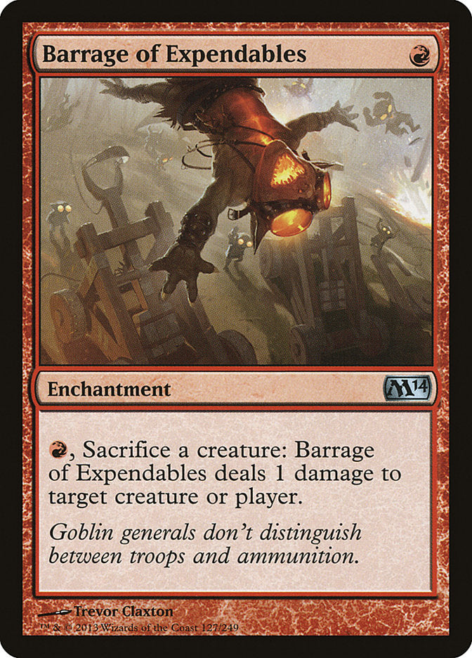 Barrage of Expendables [Magic 2014] - The Mythic Store | 24h Order Processing