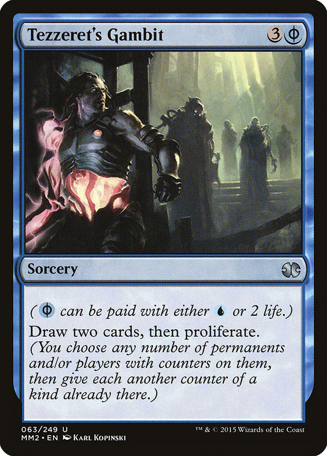 Tezzeret's Gambit [Modern Masters 2015] - The Mythic Store | 24h Order Processing