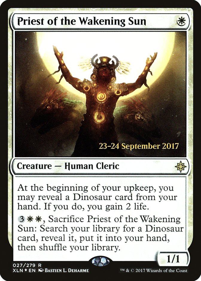 Priest of the Wakening Sun [Ixalan Prerelease Promos] - The Mythic Store | 24h Order Processing