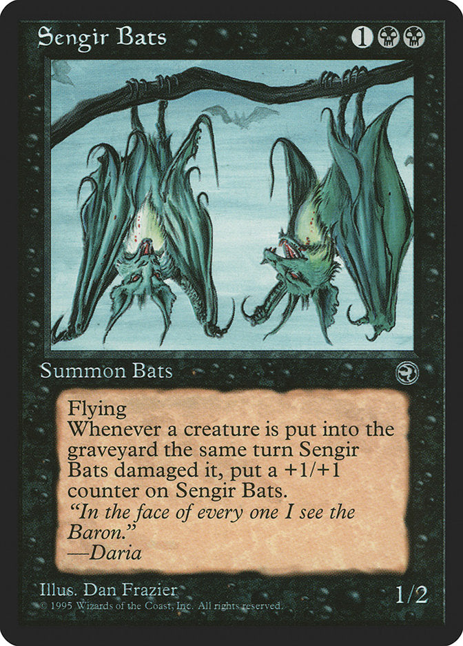 Sengir Bats (Daria Flavor Text) [Homelands] - The Mythic Store | 24h Order Processing