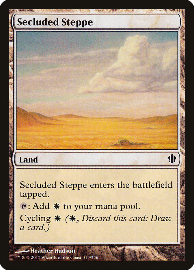 Secluded Steppe [Commander 2013] - The Mythic Store | 24h Order Processing