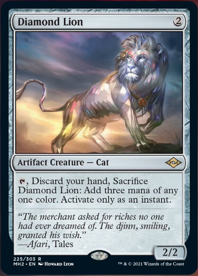 Diamond Lion [Modern Horizons 2] - The Mythic Store | 24h Order Processing