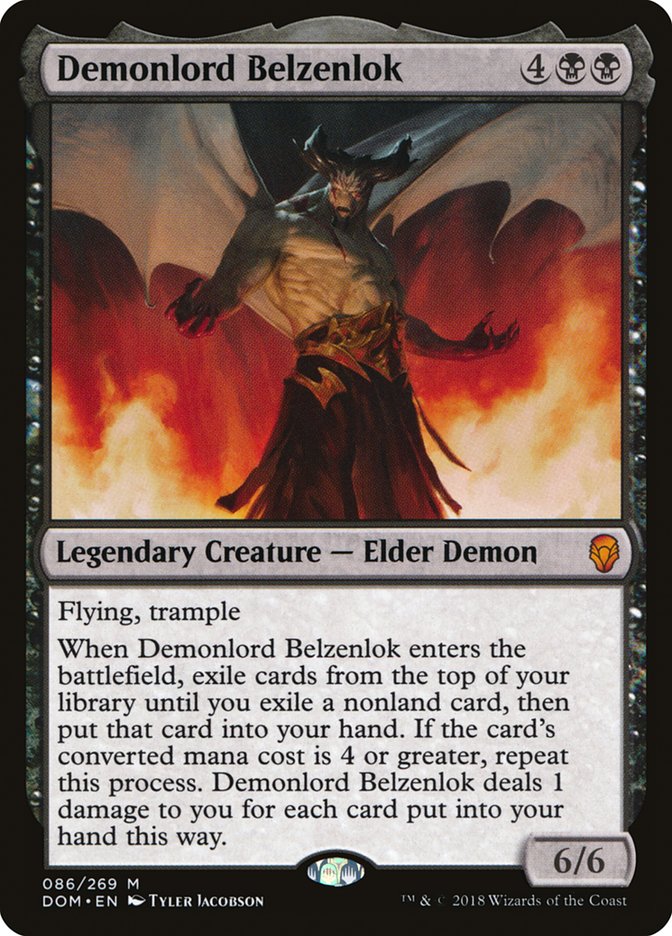 Demonlord Belzenlok [Dominaria] - The Mythic Store | 24h Order Processing