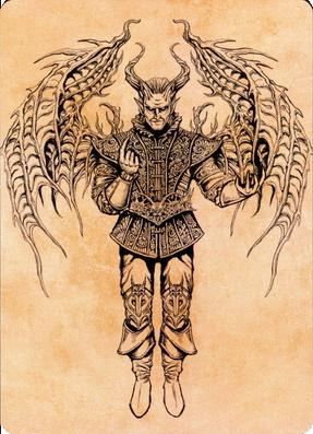 Raphael, Fiendish Savior Art Card (75) [Commander Legends: Battle for Baldur's Gate Art Series] - The Mythic Store | 24h Order Processing