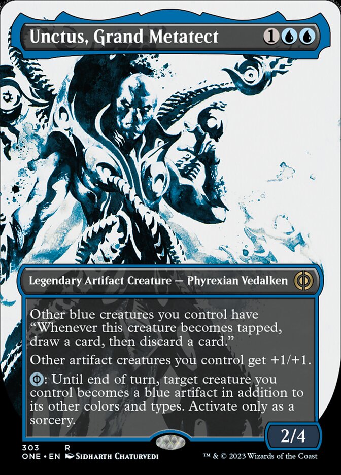 Unctus, Grand Metatect (Borderless Ichor) [Phyrexia: All Will Be One] - The Mythic Store | 24h Order Processing