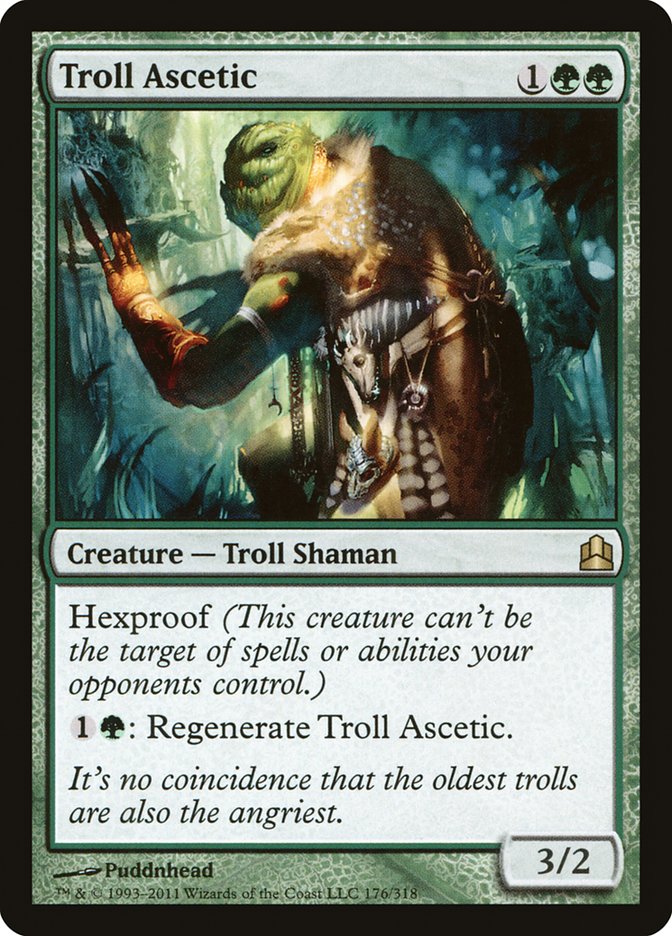 Troll Ascetic [Commander 2011] - The Mythic Store | 24h Order Processing