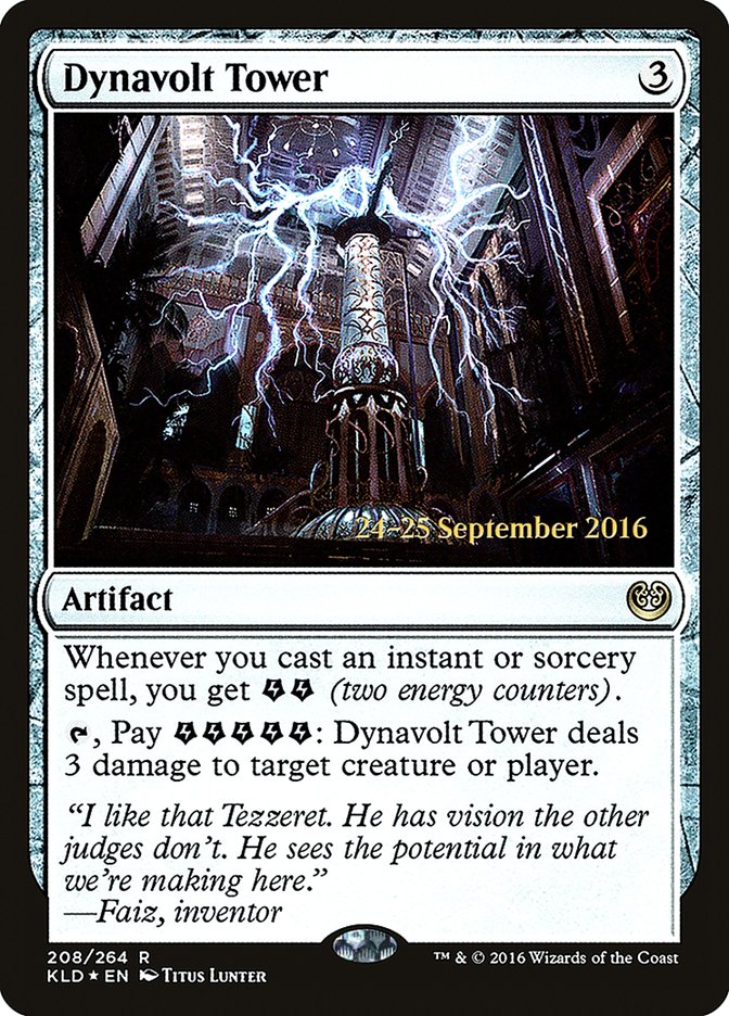 Dynavolt Tower [Kaladesh Prerelease Promos] - The Mythic Store | 24h Order Processing