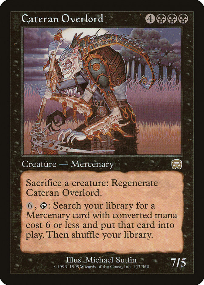 Cateran Overlord [Mercadian Masques] - The Mythic Store | 24h Order Processing