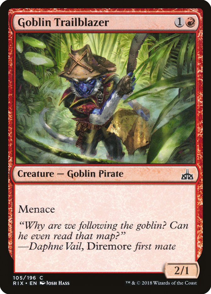 Goblin Trailblazer [Rivals of Ixalan] - The Mythic Store | 24h Order Processing