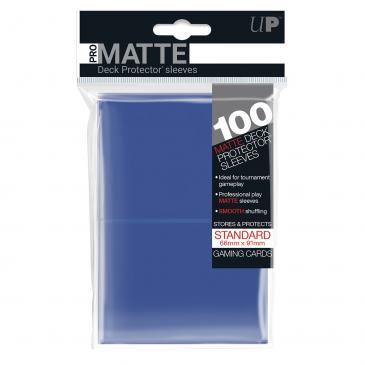 100ct Pro-Matte Blue Standard Deck Protectors - The Mythic Store | 24h Order Processing
