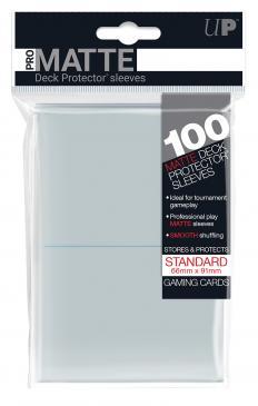 100ct Pro-Matte Clear Standard Deck Protectors - The Mythic Store | 24h Order Processing