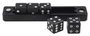 D6 - 5 Dice Set Gravity Dice Black - The Mythic Store | 24h Order Processing