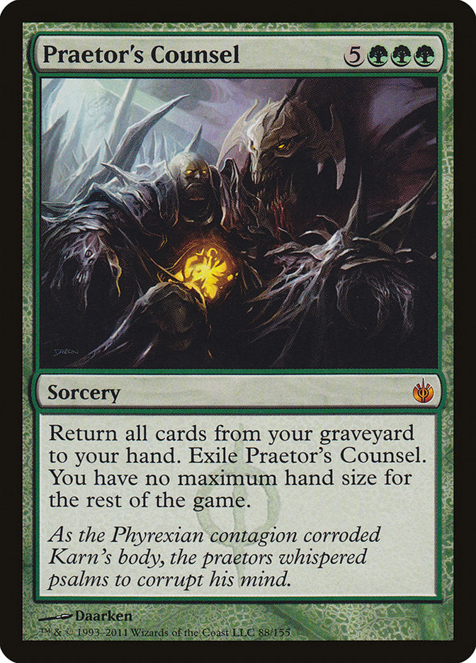 Praetor's Counsel [Mirrodin Besieged] - The Mythic Store | 24h Order Processing