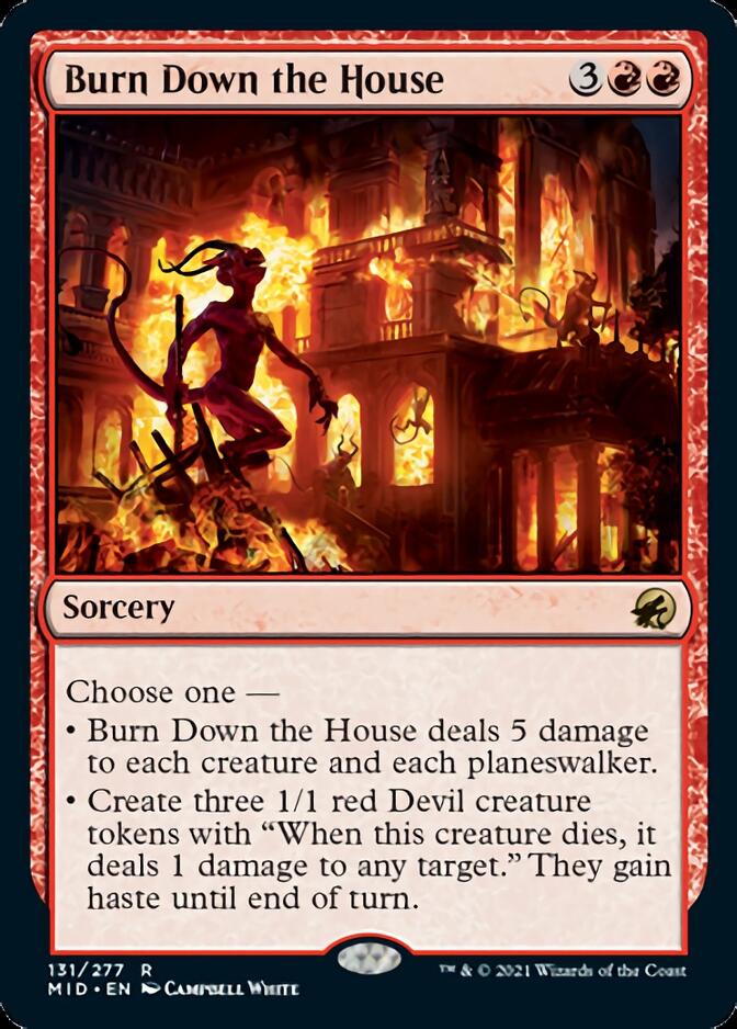 Burn Down the House [Innistrad: Midnight Hunt] - The Mythic Store | 24h Order Processing