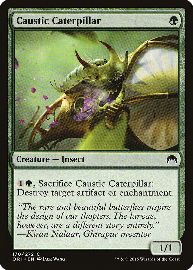 Caustic Caterpillar [Magic Origins] - The Mythic Store | 24h Order Processing
