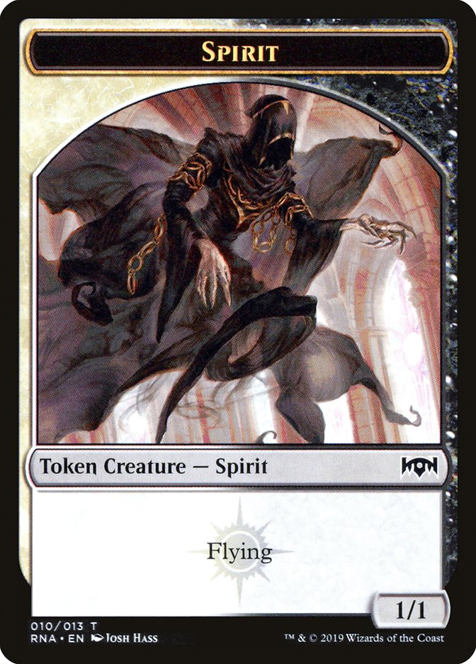 Spirit Token [Ravnica Allegiance Tokens] - The Mythic Store | 24h Order Processing