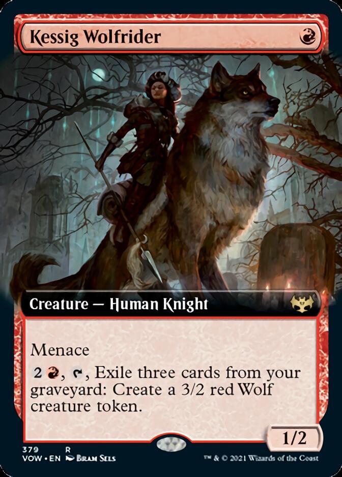 Kessig Wolfrider (Extended Art) [Innistrad: Crimson Vow] - The Mythic Store | 24h Order Processing