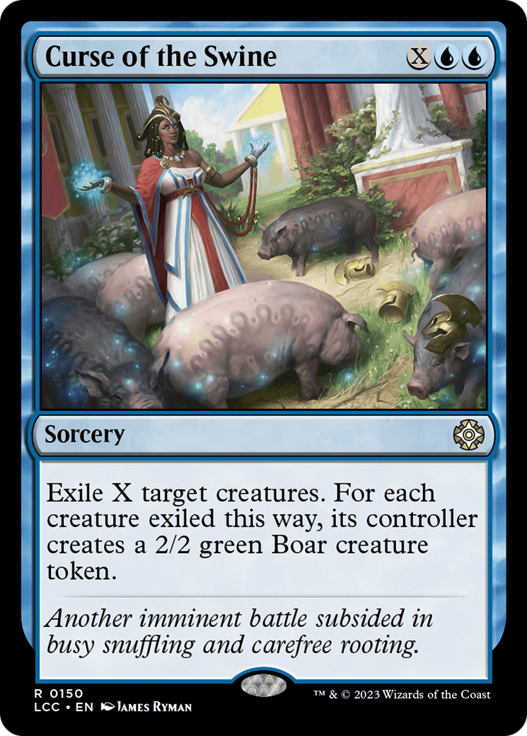 Curse of the Swine [The Lost Caverns of Ixalan Commander] - The Mythic Store | 24h Order Processing